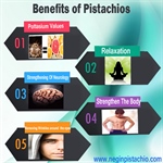 Benefits of Pistachios (infographic)